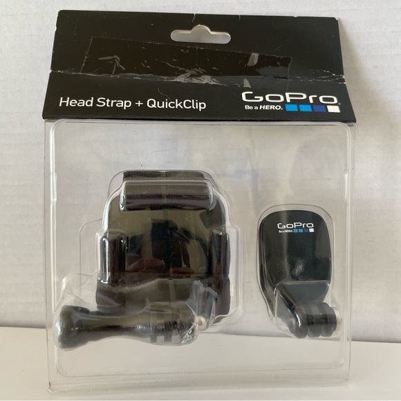 Go Pro Be a Hero Head Strap + QuickClip - Picture 1 of 6